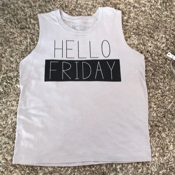 Fifth Sun Tops - Hello Friday shirt, M